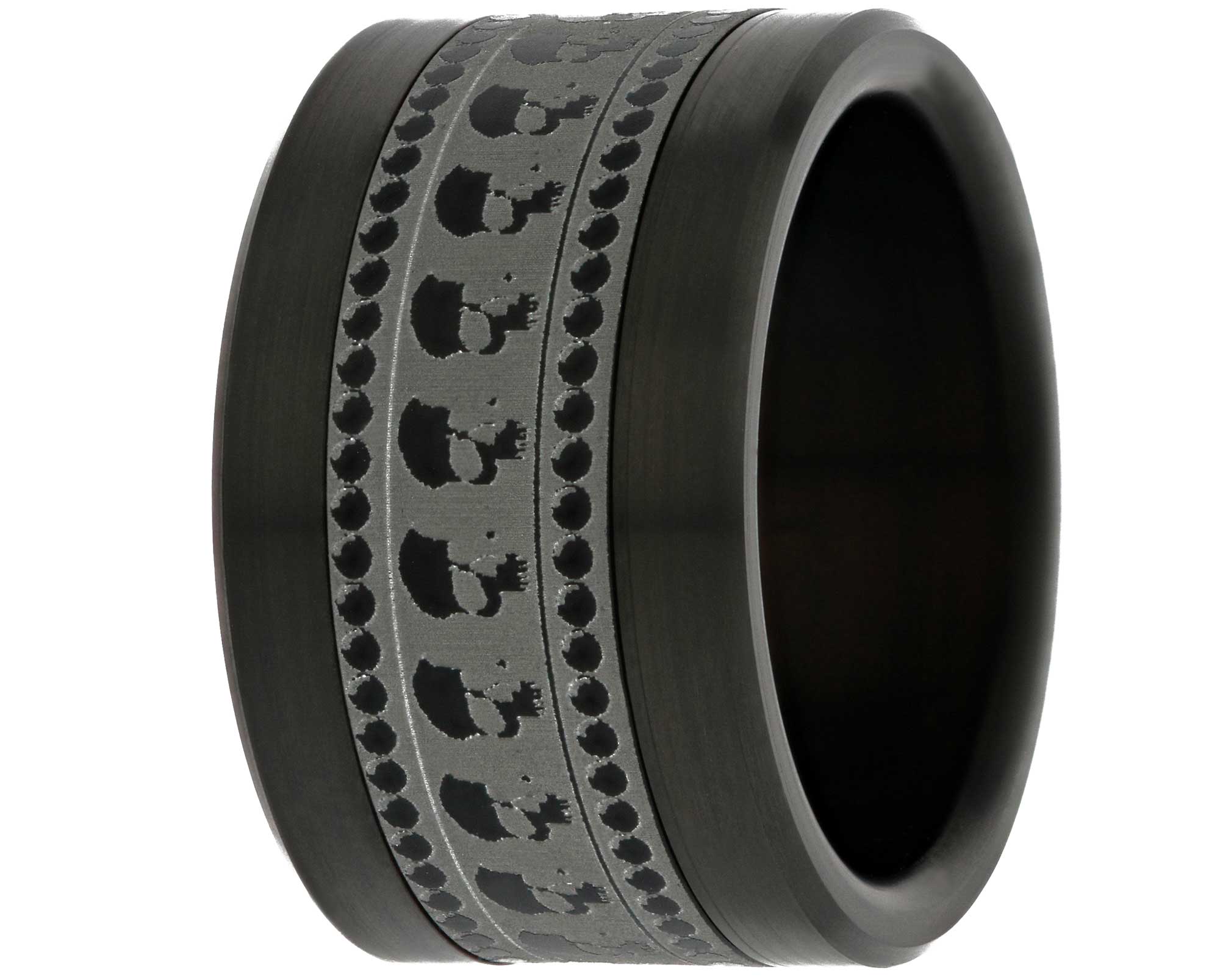 Addon Aluminium Gravé - Skullgrunge Aluminium