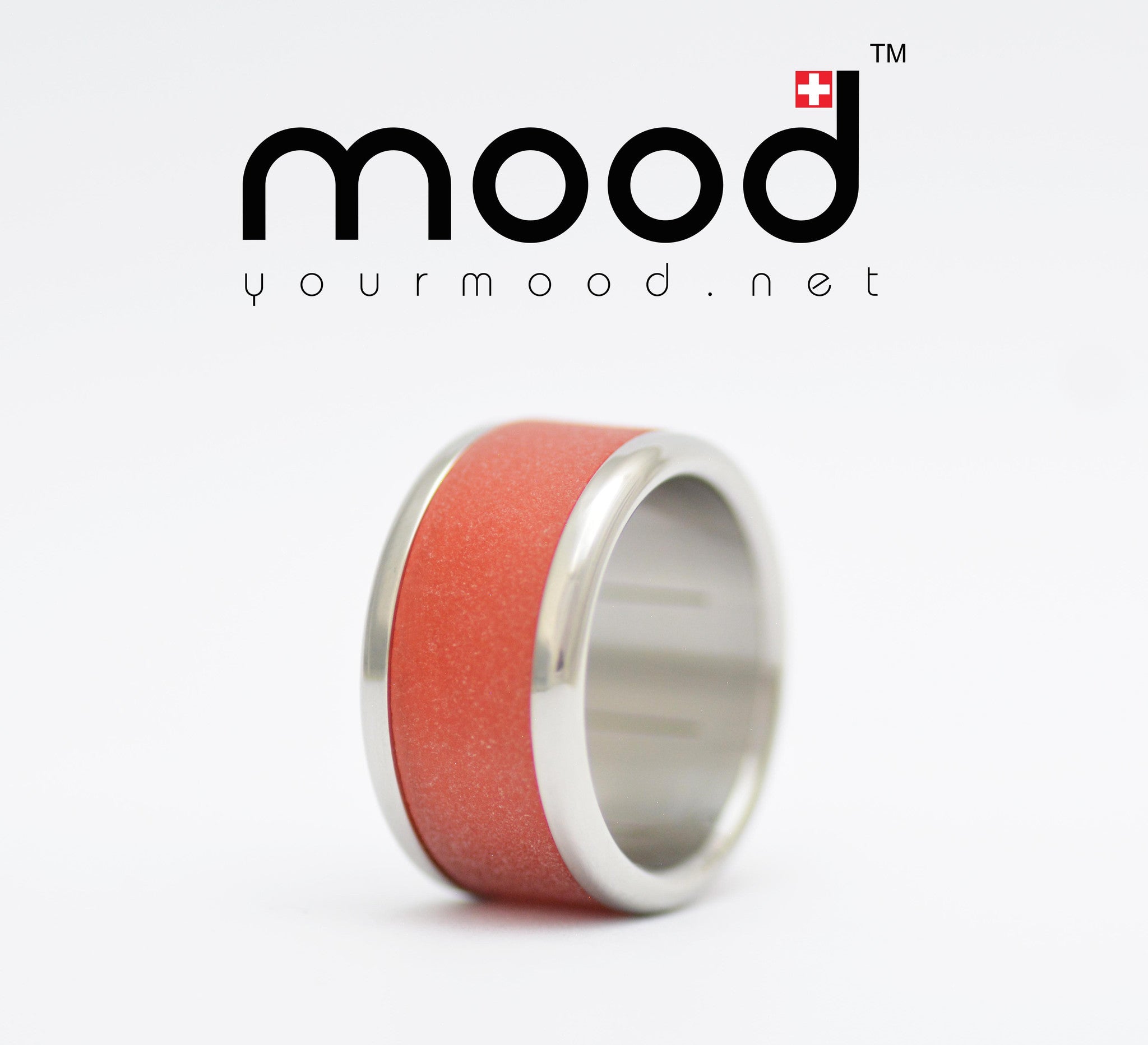 addon acétate coloré sablé corail