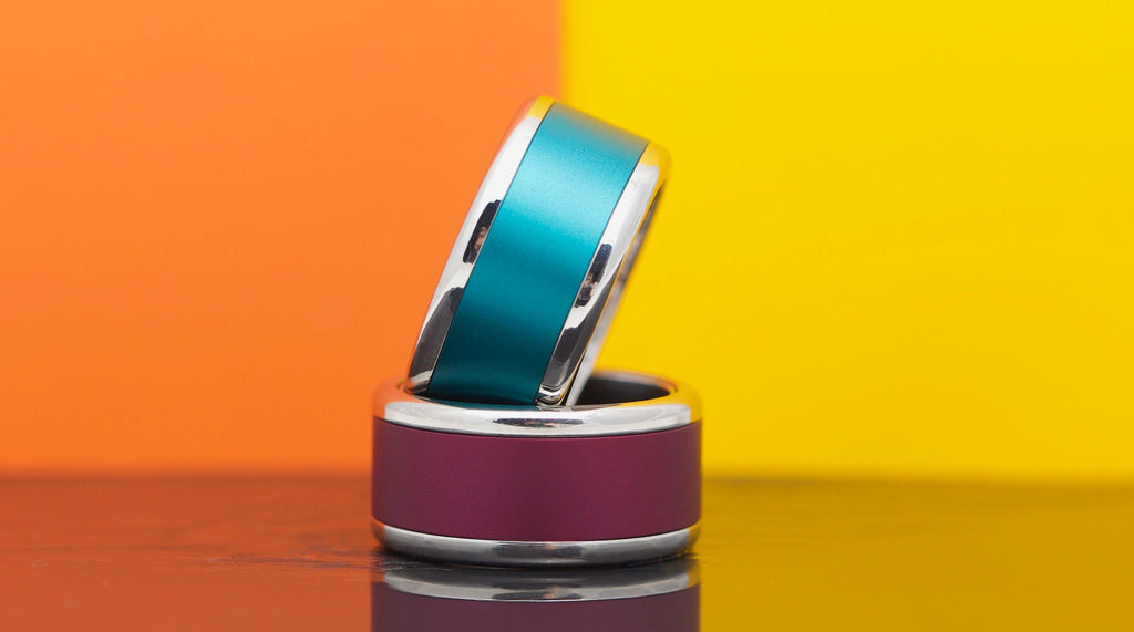 addon aluminium anodisé aubergine