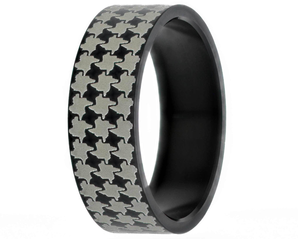 Addon aluminium noir "Pied de Coq"