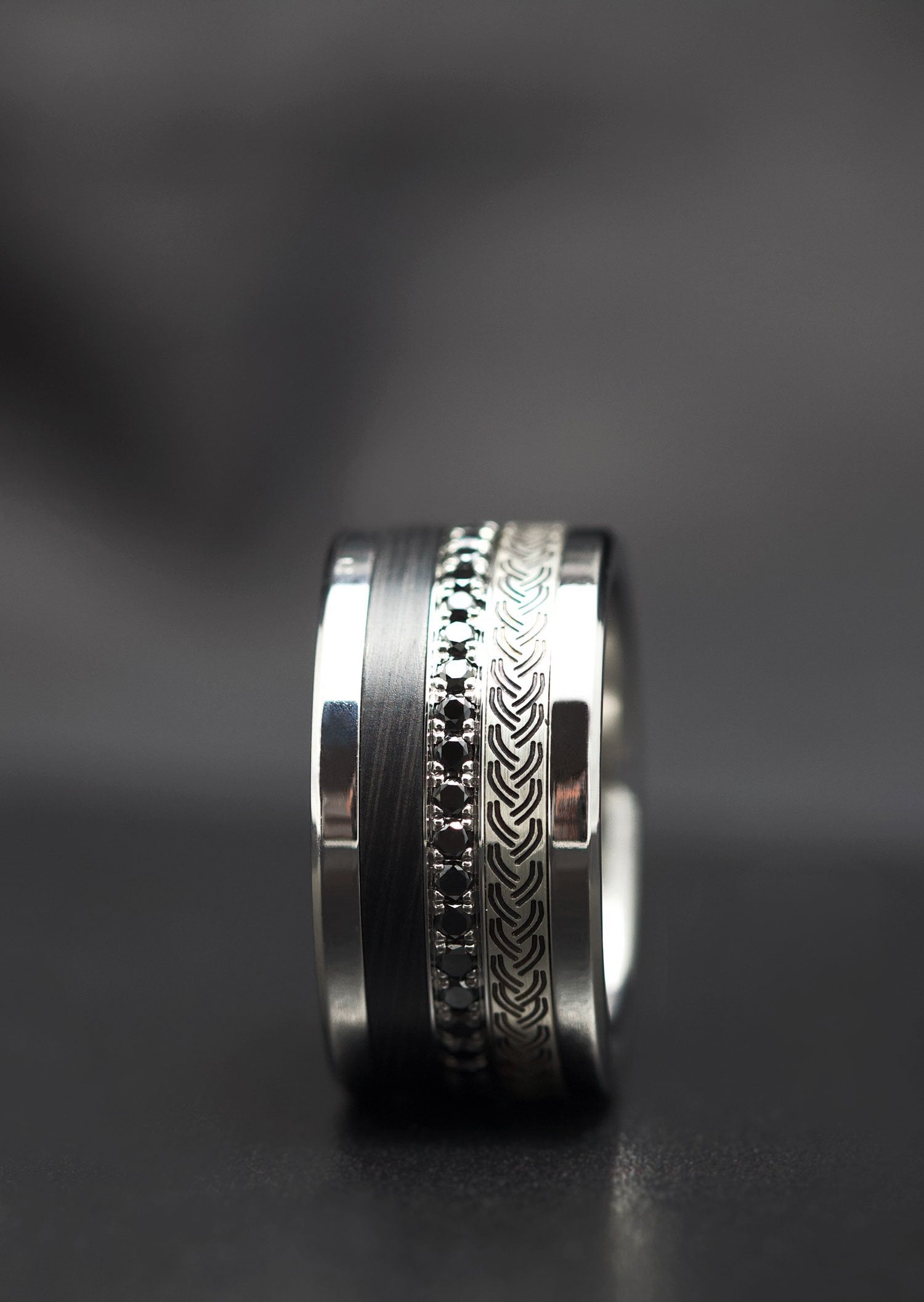 Addon medium argent "Braids"