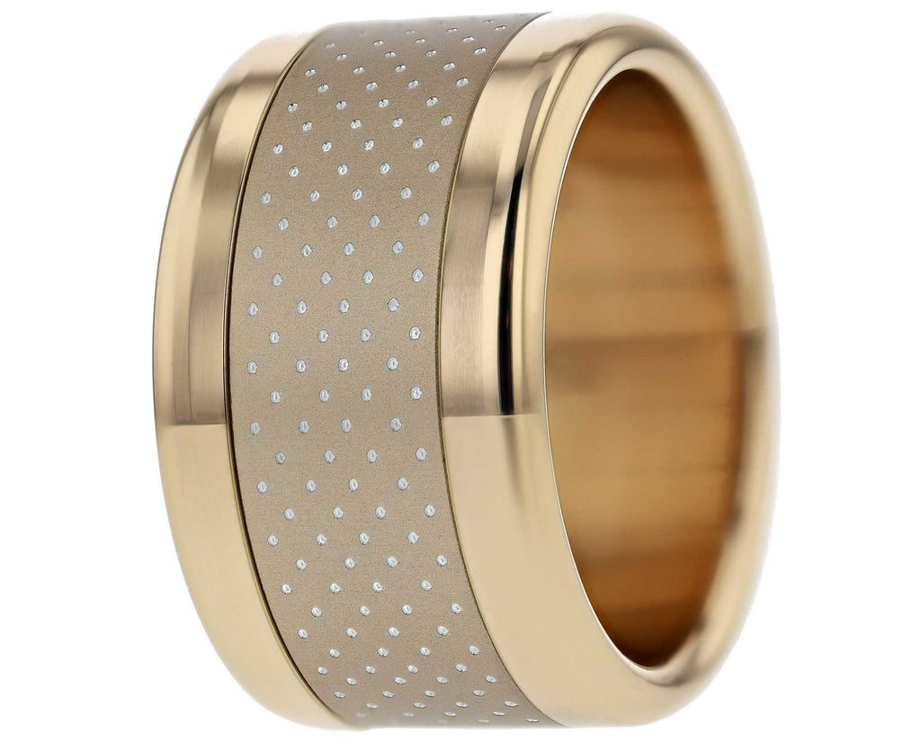 Petits points couleur or